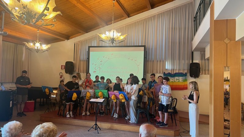 I giovani artisti della banda di Torreglia