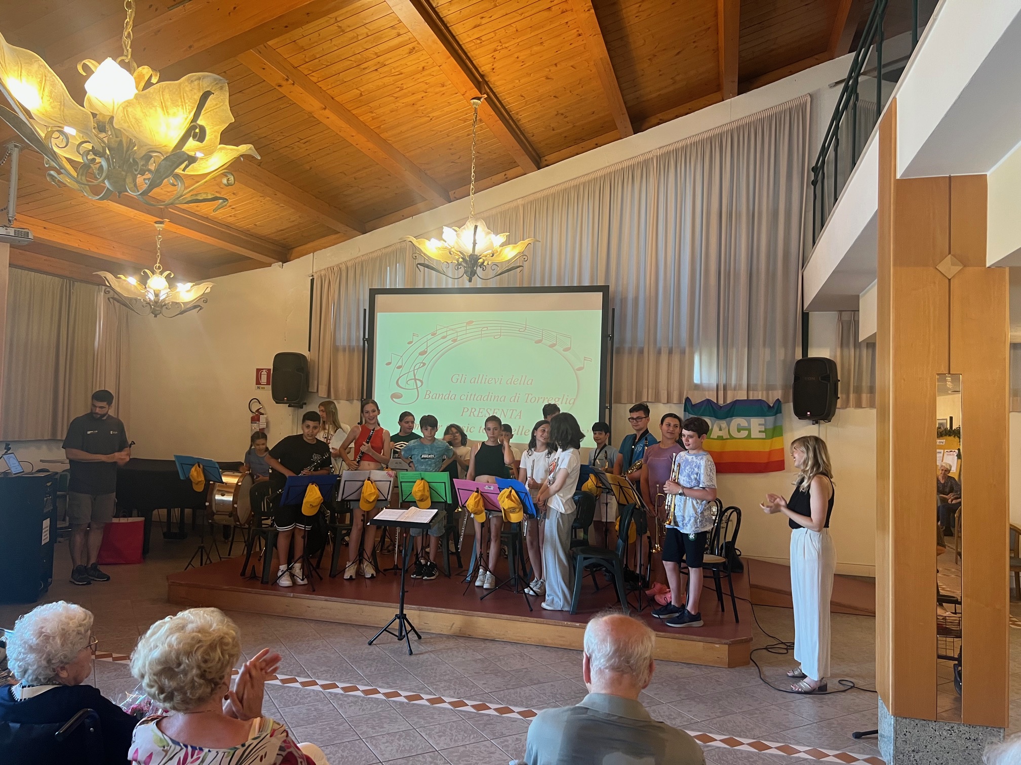 I giovani artisti della banda di Torreglia