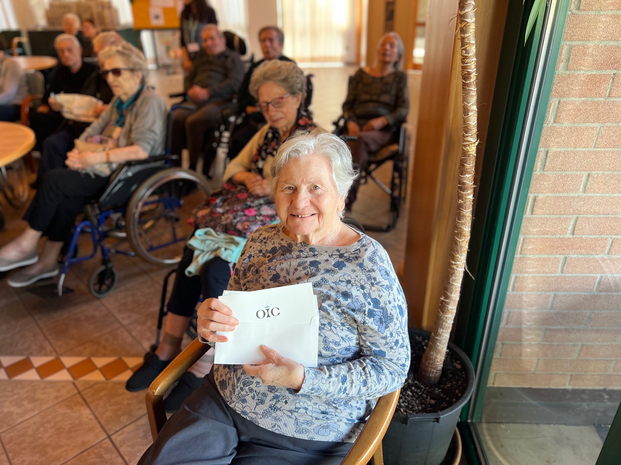 Una delle festeggiate.