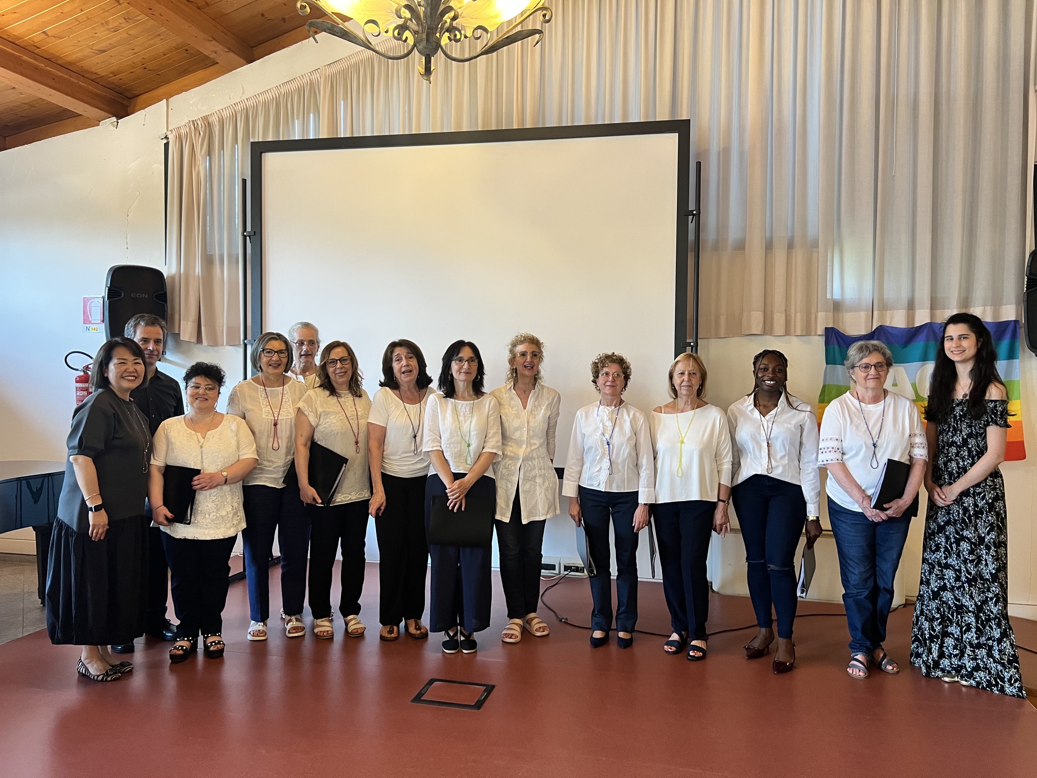 Il coro "Venus Singers".