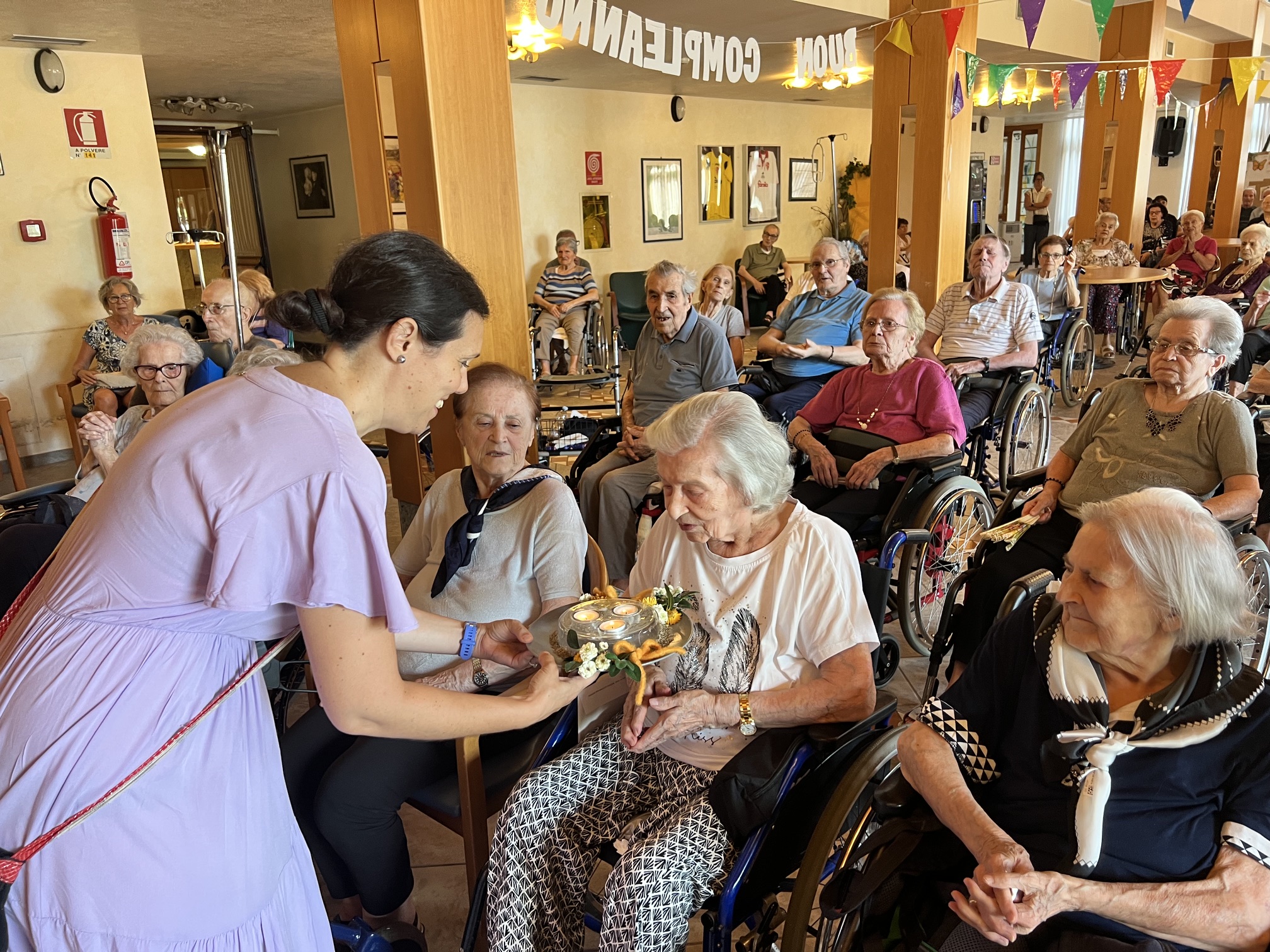Residenza Pio XII - Festa dei compleanni di luglio